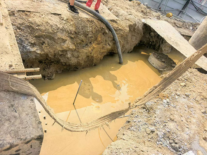 江西水下流态固化土人防回填