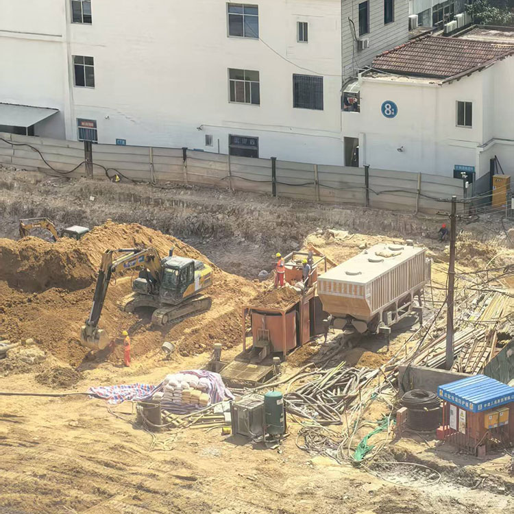 江西水下流态固化土人防回填